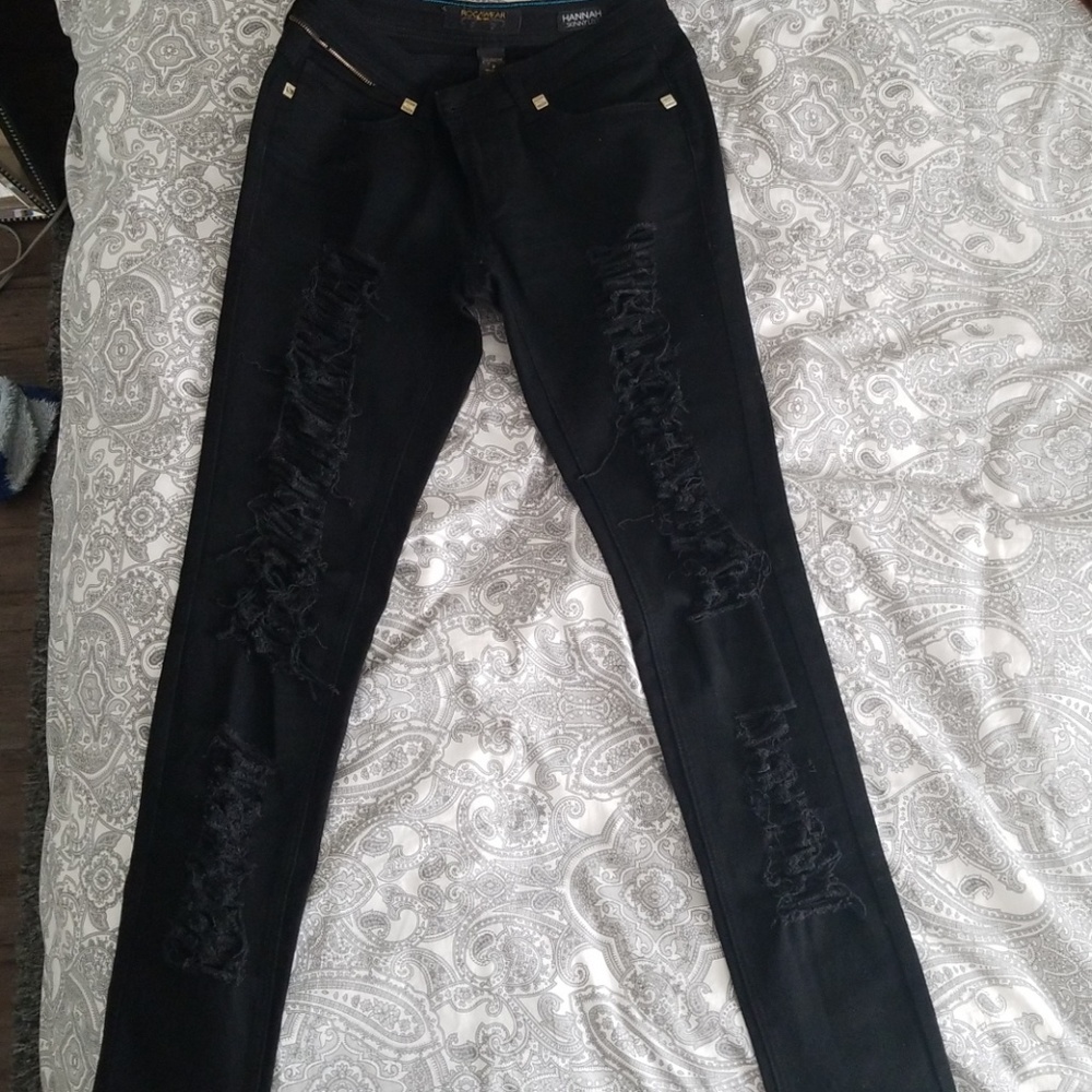 Black Ripped Jeans